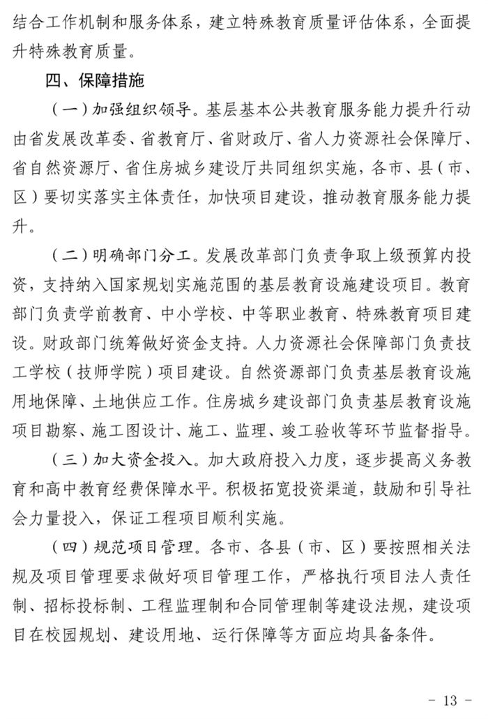魯發(fā)改社會(huì )〔2020〕1229號關(guān)于印發(fā)《山東省“十四五”基層基本公共教育服務(wù)能力提升行動(dòng)計劃》的通知(圖12)
